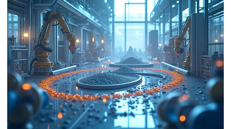 Технологическая схема переработки критических минералов с акцентом на замкнутые циклы и минимизацию отходов