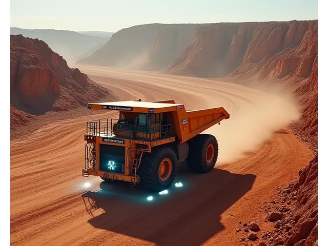 GPS трекер на горнодобывающей технике